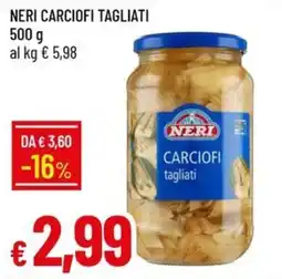 Galassia Carciofi tagliati Neri offerta