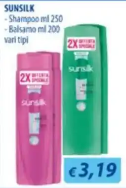 Acqua & Sapone Sunsilk offerta