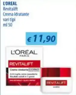 Acqua & Sapone L'Oréal Revitalift Crema Idratante offerta