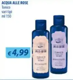 Acqua & Sapone Acqua alle rose tonico offerta