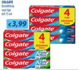 Acqua & Sapone Colgate Dentifricio vari tipi offerta