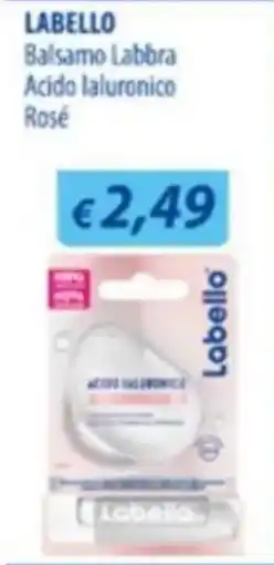 Acqua & Sapone Balsamo Labbra Acido Ialuronico Rosé offerta