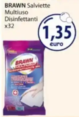 Acqua & Sapone Brawn salviette multiuso disinfettanti offerta