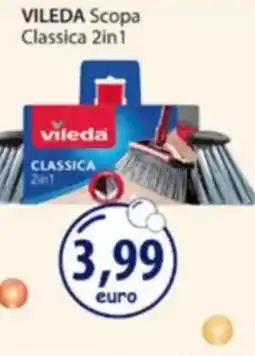 Acqua & Sapone Vileda Scopa Classica 2in1 offerta
