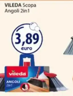 Acqua & Sapone Vileda Scopa Angoli 2in1 offerta