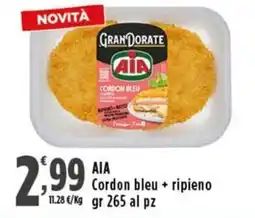 Rossotono Carrefour AIA Cordon bleu + ripieno offerta