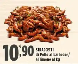 Rossotono Carrefour Straccetti di Pollo al barbecue offerta