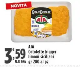 Rossotono Carrefour AIA Cotolette bigger limoni siciliani offerta