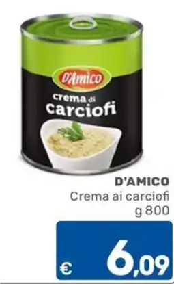 ARCA C+C cash and carry D'Amico Crema ai carciofi offerta