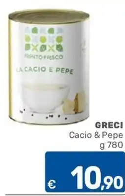 ARCA C+C cash and carry Greci Cacio & Pepe offerta