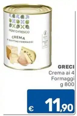 ARCA C+C cash and carry Greci Crema ai 4 Formaggi offerta