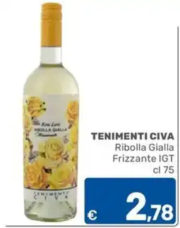 ARCA C+C cash and carry Tenimenti Civa Ribolla Gialla Frizzante IGT offerta