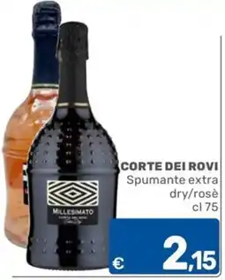 ARCA C+C cash and carry Corte dei Rovi Spumante extra dry/rosè offerta