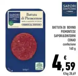 Conad Superstore Battuta di Piemontese Sapori&Dintorni offerta