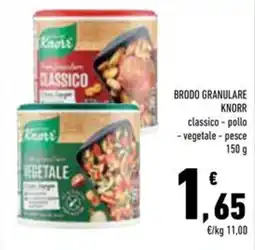 Conad Superstore Brodo granulare Knorr classico - vegetale offerta