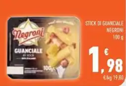 Conad Superstore Stick di guanciale Negroni offerta