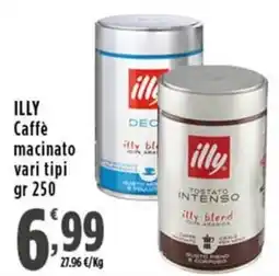 Rossotono Carrefour Illy Caffè macinato offerta