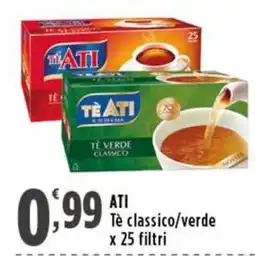 Rossotono Carrefour ATI Tè classico/verde offerta