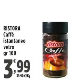 Rossotono Carrefour Ristora Caffè istantaneo offerta