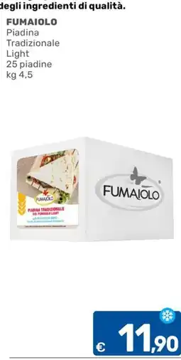 ARCA C+C cash and carry Piadina Tradizionale Light Fumaiolo offerta