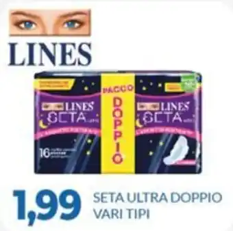 Lines seta ultra doppio