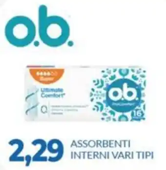 O.b. assorbenti interni