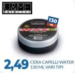GeD Shopping U&ME Cera capelli water offerta