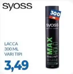 GeD Shopping Syoss lacca max hold offerta
