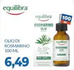 GeD Shopping equilibra olio di rosmarino offerta