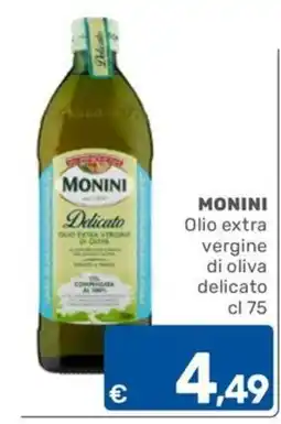 ARCA C+C cash and carry Monini olio extra vergine di oliva delicato offerta