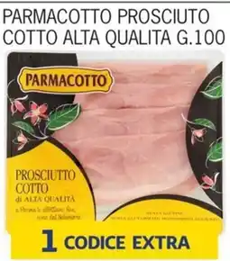 Rossotono Carrefour Parmacotto prosciutto cotto alta qualità offerta