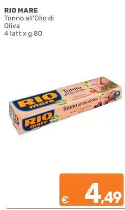 ARCA C+C cash and carry Tonno all'Olio di Oliva RIO mare offerta