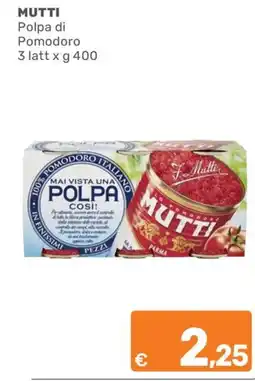 ARCA C+C cash and carry Polpa di pomodoro Mutti offerta
