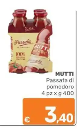 ARCA C+C cash and carry Mutti Passata di pomodoro offerta