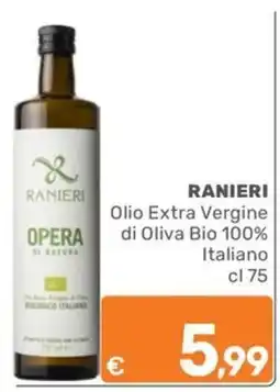 ARCA C+C cash and carry Ranieri Olio Extra Vergine di Oliva Bio 100% Italiano offerta