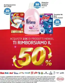 Carrefour Express Acquista 15€ di prodotti Henkel offerta