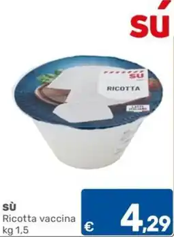 ARCA C+C cash and carry Sù Ricotta vaccina offerta