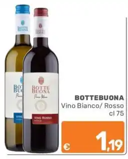 ARCA C+C cash and carry Bottebuona Vino Bianco/ Rosso offerta