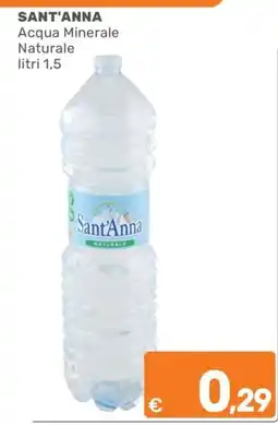 ARCA C+C cash and carry Sant'Anna Acqua Minerale Naturale offerta