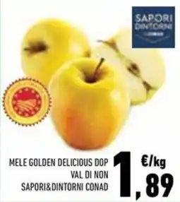 Conad Superstore Mele Golden Delicious DOP offerta