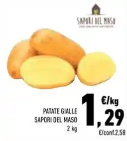 Conad Superstore Patate gialle Saporidel Maso offerta