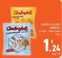 Conad Superstore Caramelle al miele Ambrosoli offerta
