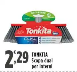 Rossotono Carrefour Scopa dual Tonkita offerta