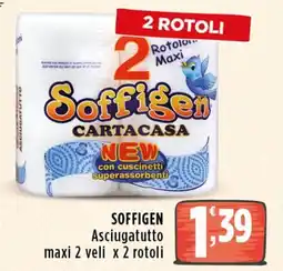 Rossotono Carrefour Soffigen Asciugatutto offerta