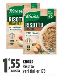 Rossotono Carrefour Knorr Risotto vari tipi offerta