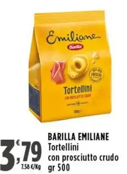 Rossotono Carrefour Barilla Emiliane Tortellini offerta