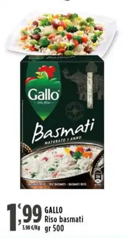 Rossotono Carrefour Gallo Riso basmati offerta