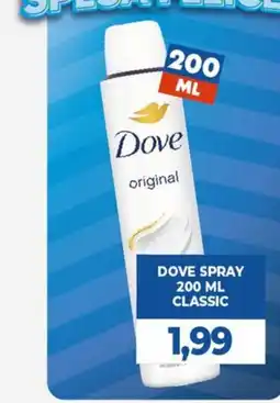 GeD Shopping Dove spray classic offerta