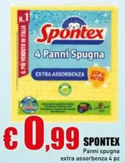 Casalandia Spontex Panni spugna offerta