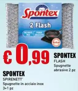 Casalandia Spontex spugnette abrasive offerta